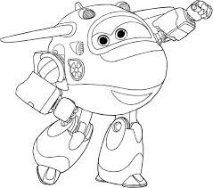 mira super wings coloring pages get coloriage citrouille