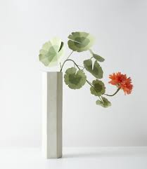 Geranium Stem Paper Flower Art Paper Plants Geraniums