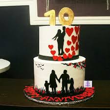 Amazing make cake decorating ideas for new year 2020 | bánh sinh nhật tuyệt vời chúc mừng năm mới. This Cake Is Making Me Think Of Marriage Oooplease I Need A Familyof My Own Lol God Blessed Their Union For Anniversary Cake 10th Anniversary Idea 10 Things