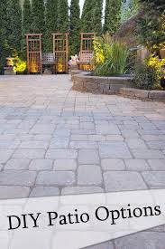 Start by digging out the area where you'd like to place your stone paver patio. 10 Different Ways To Diy Your Patio Garden Pavers Diy Patio Outdoor Patio Decor