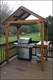 Delight In Manning The Grill By Building A Diy Grill Gazebo In Your Backyard Grill Gazebo Bbq Gazebo Diy Outdoor Kitchen