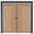 Painted Wooden Garage Doors