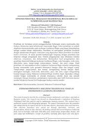 Kunci jawaban tematik tema 1 kelas 4 subtema 1 pembelajaran 2. Pdf Etnomatematika Makanan Tradisional Bugis Sebagai Sumber Belajar Matematika