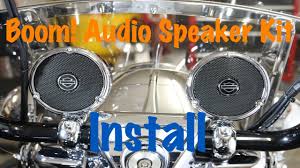 How To Install Harley Davidson Boom Audio Cruiser Amp Speaker Kit Complete Tutorial Youtube