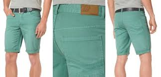 328 JOHN DEVIN SPODENKI JEANSOWE MĘSKIE Z BAWEŁNĄ ZIELONE rozmiar 36 •  Cena, Opinie • Spodenki 17764236089 • Allegro