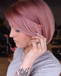 Pink hair color is the perfect coloring idea for young women who want to update their looks with a new color. Credits Sammyjay04 More Hairstyles Link In Bio Shorthair Shorthairideas Bobhaircut Cute Hairstyles For Short Hair Hair Styles Thick Hair Styles