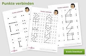 Jetzt ist es das zahlen verbinden mit dem zahlenbild. Punkte Verbinden Konzentrationsaufgabe Fur Kinder