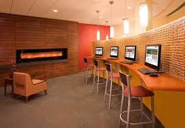 Holy Redeemer Healthcare At Bensalem Gets A Warm Up Student Lounge Interior Design Living Room Dream Home Design