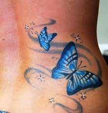 Butterfly Back Tattoos Butterfly Back Tattoos Blue Butterfly Tattoos Back Blue Butterfly Tattoo Butterfly Tattoos For Women Butterfly Name Tattoo