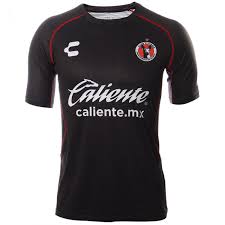 Don't your dragons need xolos to cuddle? Charly Club Tijuana Xolos Training Tee 18 19 Black Soccerloco
