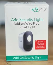 Netgear Arlo Add On Wire Free Smart Security Light Battery Outdoor Mount Al1101