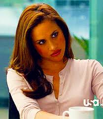 Prince harry and meghan markle bring the monday motivation with young athletes. Suits Sarah Rafferty Rachel Zane Gif Find On Gifer