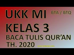 Pdf, txt or read online from scribd. Soal Ulangan Pat Btq Kelas 3 Dan Jawaban Pembahasan Pilihan Ganda Youtube