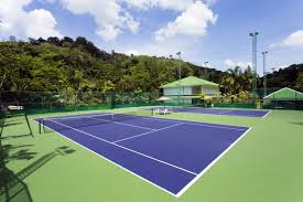 Sports event in melbourne, victoria, australia. Plexipave Tennis Court Surfaces Seara Sports Systems