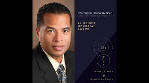 2021 Recipient of the Al Geiger Memorial Award, Chief Daniel Hahn, Retired