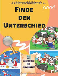 Kostenlose arbeitsblätter und unterrichtsmaterial zum thema fehlersuchbilder für lehrer in der grundschule. Finde Den Unterschied Fehlersuchbilder Ab 4 Jahre 24 Suchbilder Mit Losungsteil Amazon De Education Baum Der Bucher Bucher