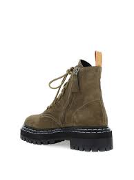 Ankle Boots Proenza Schouler Suede Combat Boots Ps35113a13070555