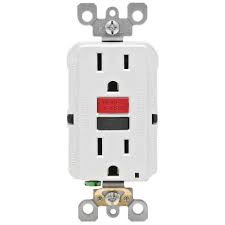 Gfci combo switch and outlet wiring circuit diagrams and installation. Leviton 15 Amp 125 Volt Self Test Tamper Resistant Gfci Outlet White 4 Pack M49 Gftr1 R4w The Home Depot