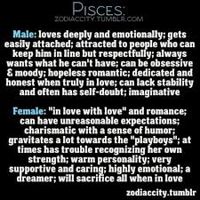 Pisces Male Female So Weird I Say That I M In Love With Love All The Time Pisces Quotes Pisces Traits Pisces Zodiac