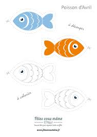 Des poissons d'avril en ligne toute l'année ! Poisson D Avril A Decouper Fetes Vous Meme Coloriage Poisson Modele De Poisson Poisson D Avril A Colorier