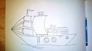 Mulai dari gambar sketsa pemandangan, gambar sketsa wajah, gambar sketsa bunga. Sketsa Kapal Layar