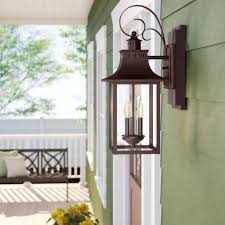 Copper Outdoor Wall Lighting You Ll Love In 2020 Wayfair