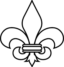 Fleur De Lis Outline Clip Art Free Vector In Open Office Drawing Svg Svg Vector Illustration Graphic Art Design Format For Art Fleur De Lis Coloring Pages