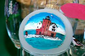 Clean the ornaments with rubbing alcohol; Hand Painted Christmas Ornaments Hgtv