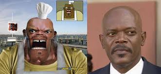 Total drama is a canadian animated comedy television series which is an homage to and satire of common conventions from reality television.(specifically survivor.) Chef Hatchet Looks Like Sam L Jack Totally Looks Like Separated At Birth Know Your Meme