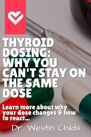 You Can T Stay On The Same Thyroid Medication Dose Forever Thyroid Medication Thyroid Hypothyroidism
