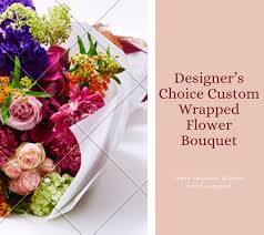 Maybe you would like to learn more about one of these? Designer S Choice Custom Wrapped Bouquet In Long Beach Ca Beach Floral Designs