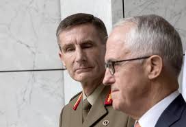 Angus Campbell Malcolm Turnbull Editorial Stock Photo