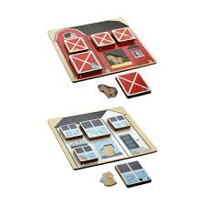 Shop for wood animals puzzle online at target. Hide Seek Wooden Puzzle Farm And House Kmart Australia Shopee Malaysia