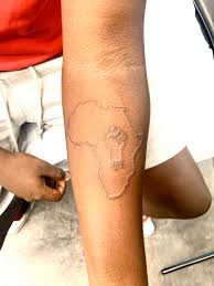 You can choose to ink your body with the map of africa to show your pride and. African Continent Done By Ren At X S Tattoo In Montreal Canada Imgur