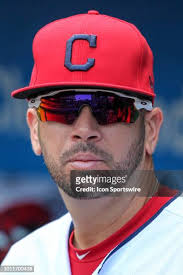 Cleveland Indians pitcher Oliver Perez prior to the Major League... News  Photo