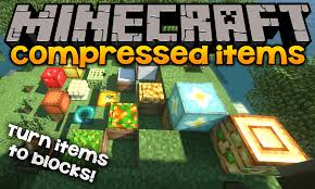 Put simply, they are an item when in the inventory, and a block when placed. Compressed Items Mod 1 14 4 1 12 2 Provide More Space In Your Warehouse Compressed Items Serve As Decorative Blocks Bu Crafting Recipes Minecraft Forge Crafts
