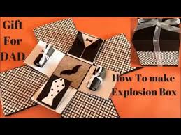 See more ideas about fathers day, fathers day gifts, fathers day crafts. Explosion Box Diy Gift For Dad From Daughter Exploding Box Diy Youtube