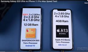 Compare with please enter model name or part of it. Speed Comparison Samsung S20 Ultra And Iphone 11 Pro Max 12 Vs 4 Gb Of Ram Task Boot