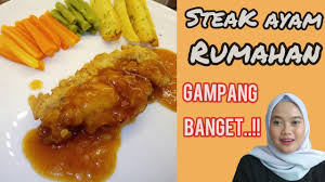 Baca juga cara membuat steak ayam rumahan biar semakin banyak ilmunya 😀. Steak Ayam Crispy Ala Rumahan Youtube
