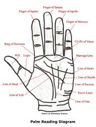 A Palm Reading Chart Youll Want To Refer To Over And Over Again