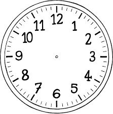 Die volle stunde am vormittag und am. 2