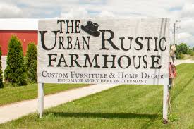 Modern country, today's hottest decorating trend, is more than just enamel signs and galvanized accents. The Urban Rustic Farmhouse Farmhouse Urban Twitter