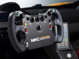 Mclaren 12c Can Am Edition Racing Concept S Steering Wheel Derived From Lewis Hamilton S Mp4 24 Formula 1 Car Mclaren 12c Mclaren Mclaren Mp4