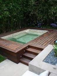 swim spa landscaping google search petite piscine piscine hors sol amenagement piscine