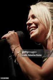 Janine Meyer of Luxuslaerm performs at Columbia Theater