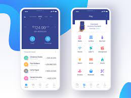 Main Dashboard And Pay Screeen Ux App Design Mobile App Design Inspiration Android App Design