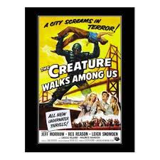 Vintage Movie Horror Postcard Classic Horror Movies Posters Movie Posters Vintage Classic Monster Movies