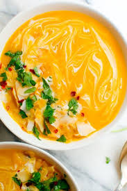 Thai Curried Butternut Squash Soup Cookie And Kate Recipe Curried Butternut Squash Soup Butternut Soup Butternut Squash Recipes Soup