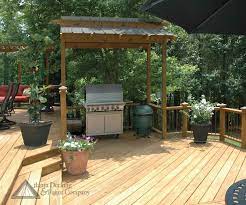 Love The Build In Canopy Over The Grill Patio Grill Canopy Outdoor Grill