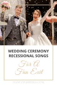 Country wedding exit songs are quite characterized by a flow of instruments. Upbeat Recessional Songs For A Fun Wedding Ceremony Exit Dancing Brides